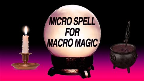 Harnessing the Subtle Energies of Occult Spell Micro